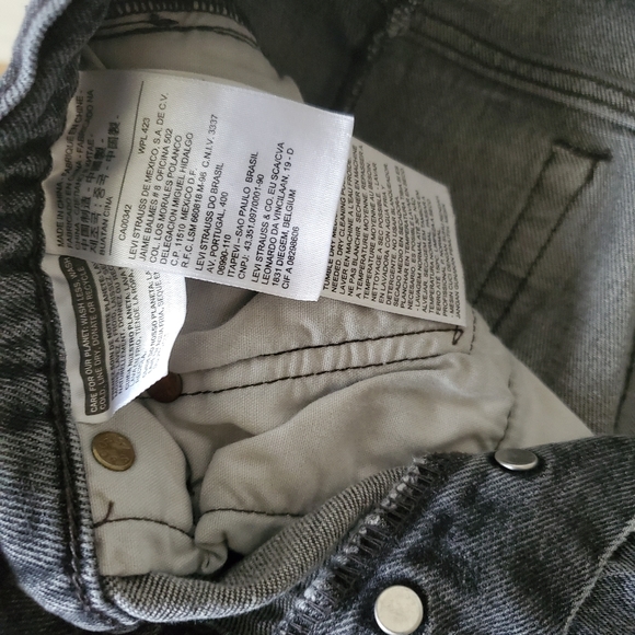 Levi's altered 501 skinny jeans size 29 - Picture 6 of 6